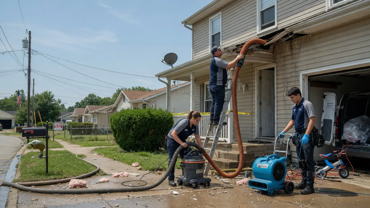 Water Damage Restoration in Goddard, KS near me